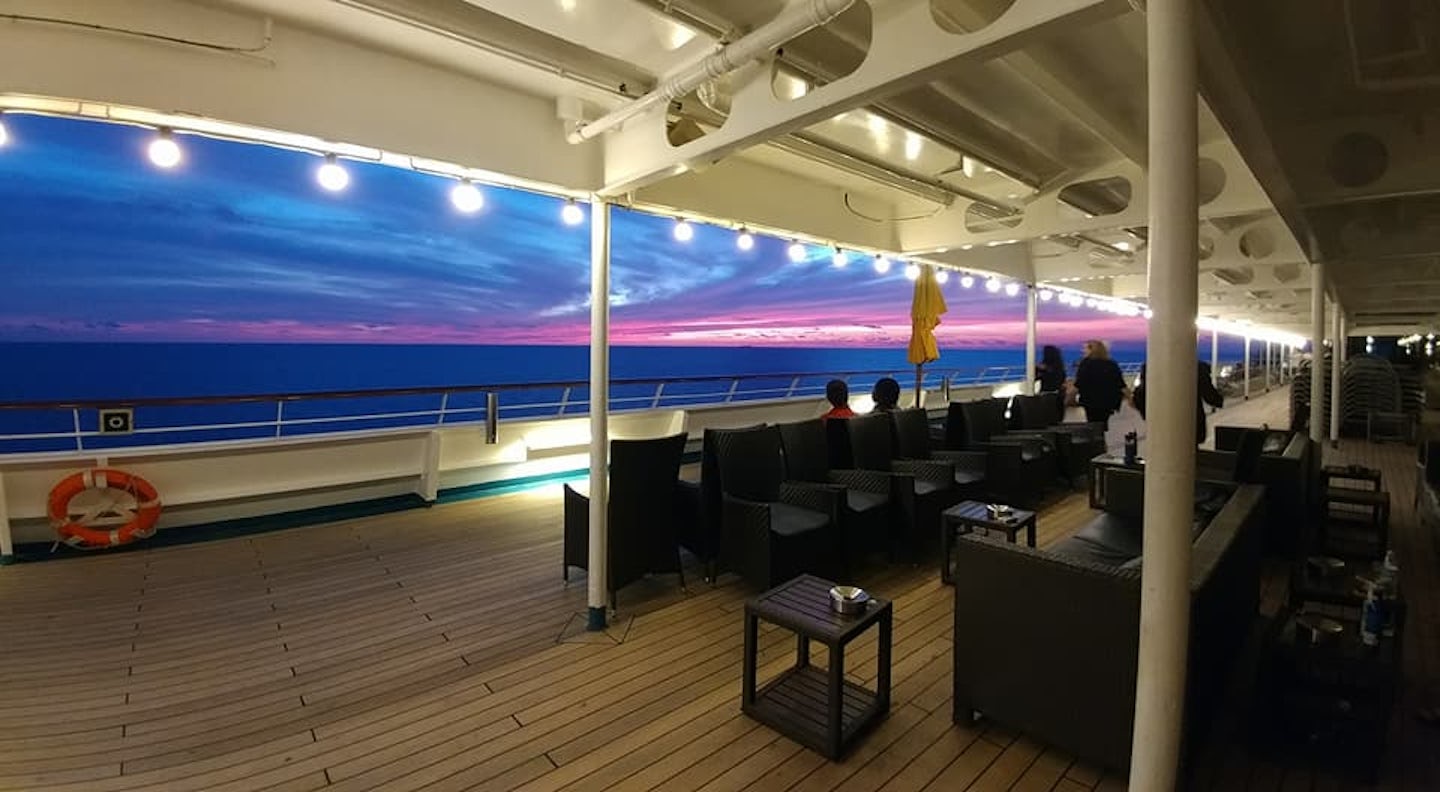 Deck 10 sunset