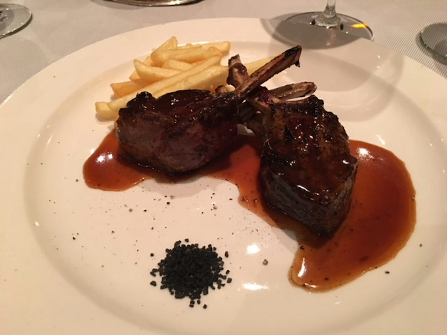 Lamb Chops from the Crown Grill