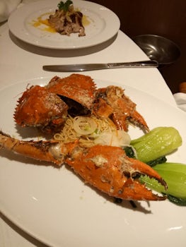 Crab . . .  (At Sinfonia Restaurant)