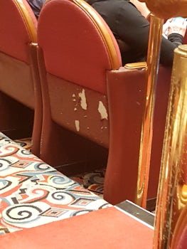 Theatre seats a disgrace