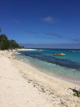 White Sand Beaches at Mystery Island, Vanuatu