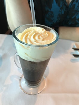 Wonderful after-dinner coffee drinks in Chops Grille!