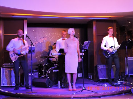 Dance Band in lounge.