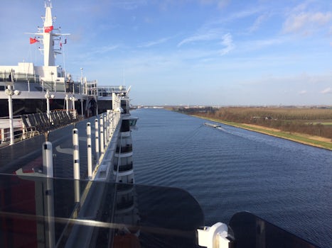 Journey through North Sea Canal, Netherlands