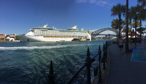 Embarkation Day, Sydney Harbour