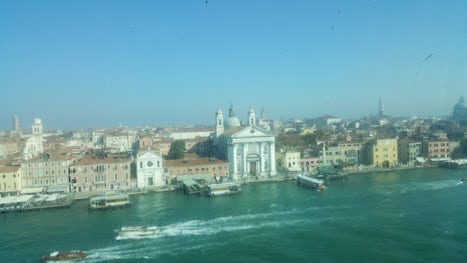 Venice from inside the ship