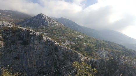 The mountains of Kotor