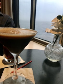 Espresso Martini from the Blue Room bar