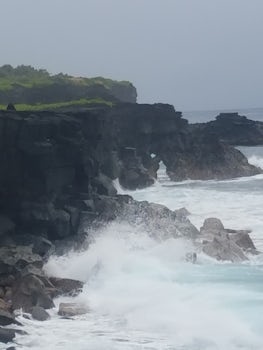 Sea cliffs Kalapana