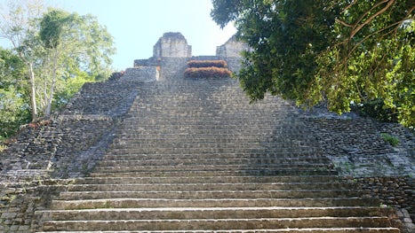 Mayan ruins at Dzibilchaltun