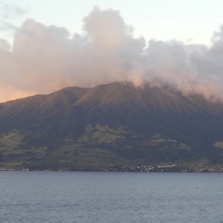 BEAutiful departure from St. Kitts.