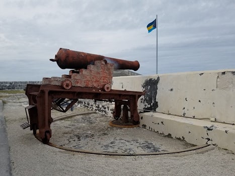 Cannon at Fort Charlotte, Nassau