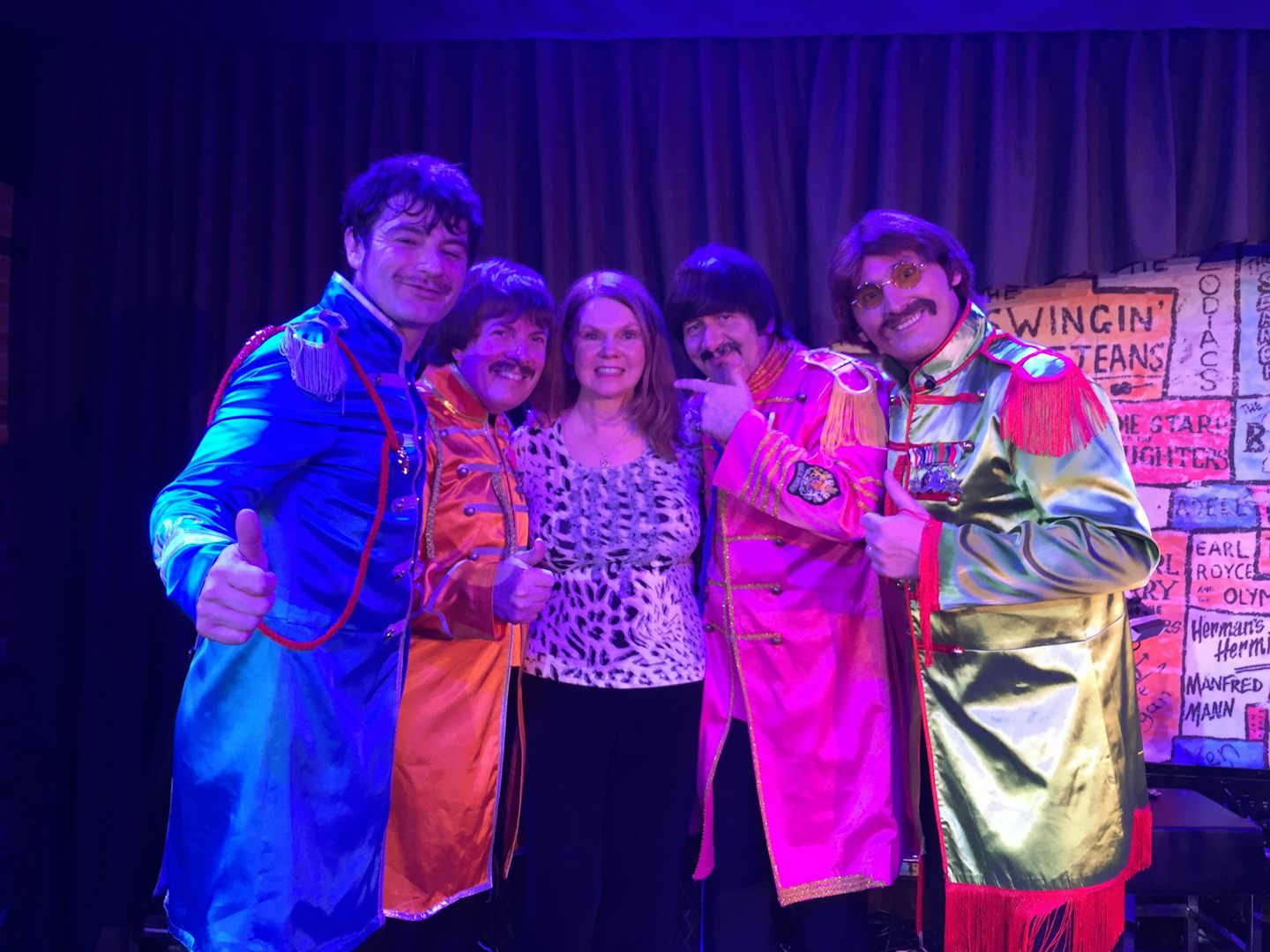 Me with the Epic Beatles after the show