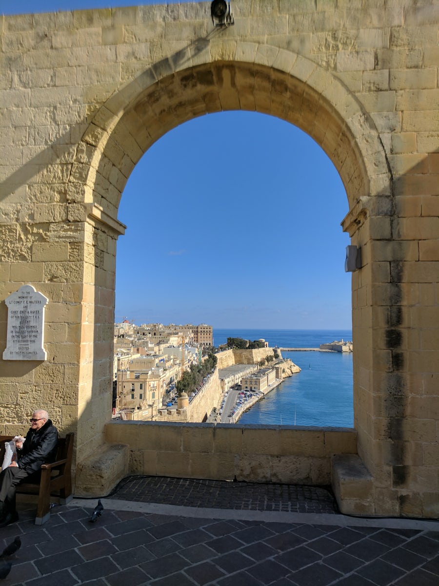 The port of Valleta, Malta