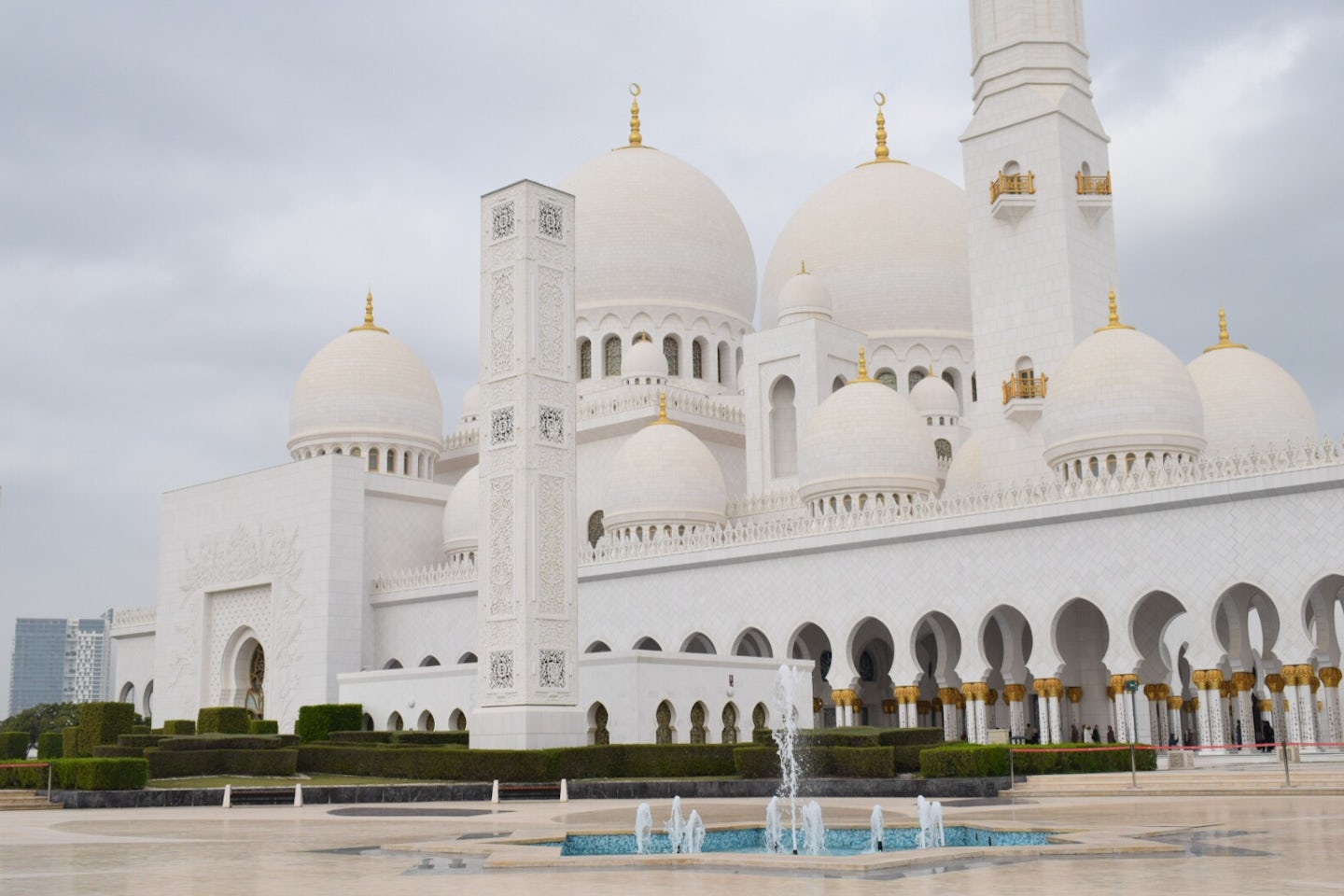 Abu Dhabi grande mosque