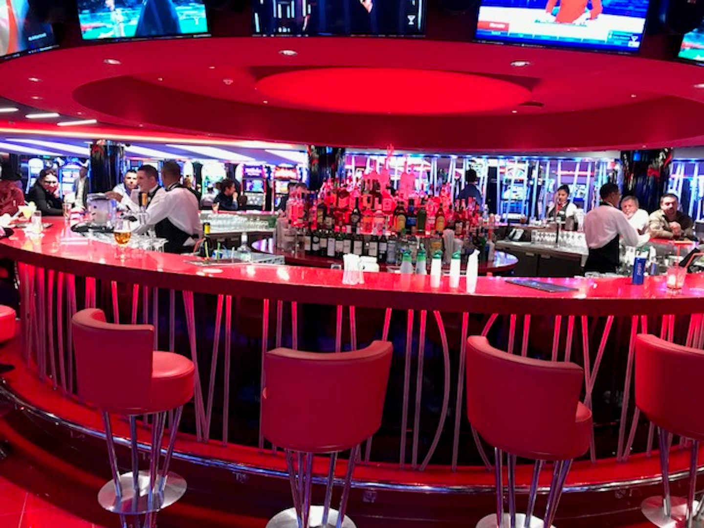 The casino bar