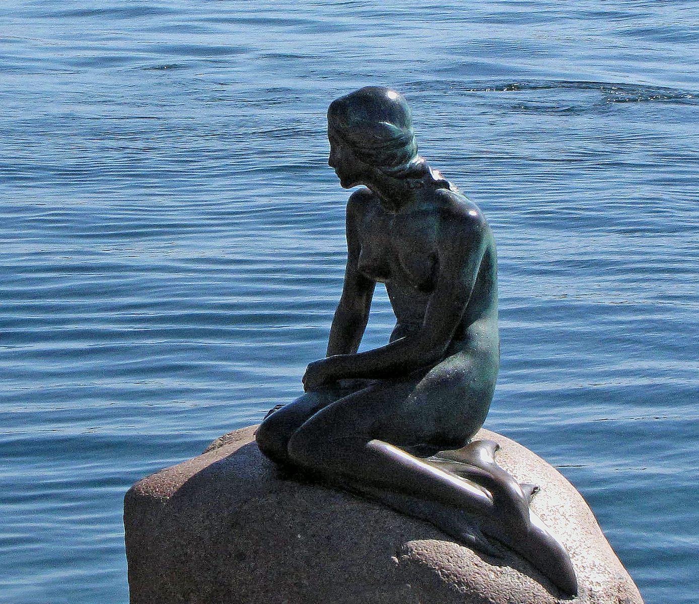 The famous Little Mermaid statue