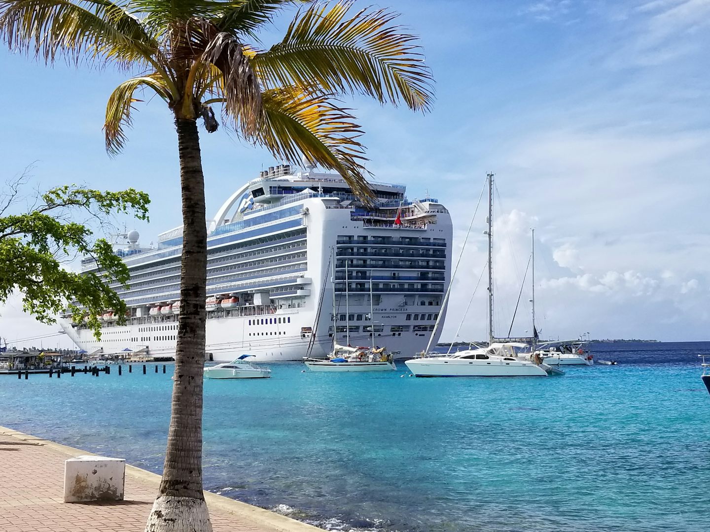 the Crown Princess in Bonaire