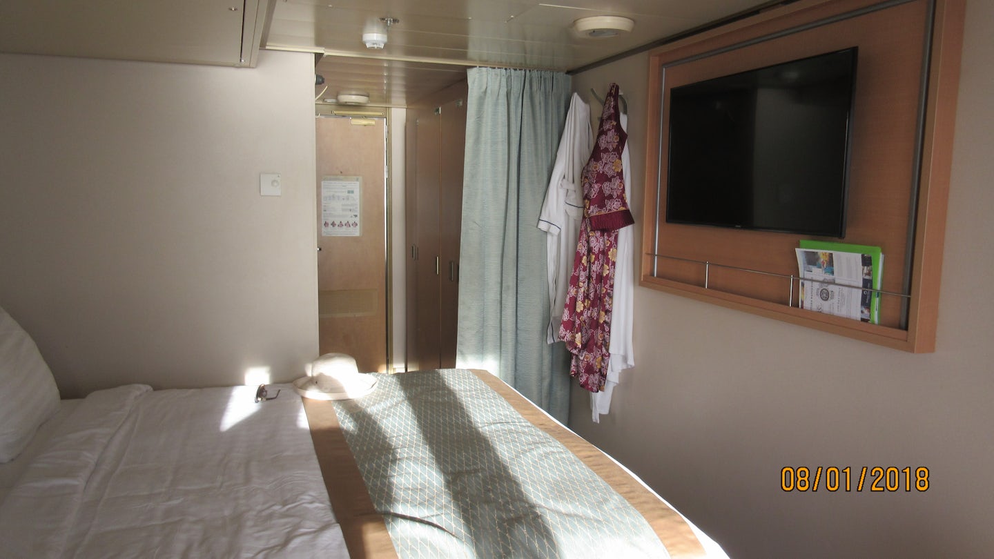 View of inside of cabin