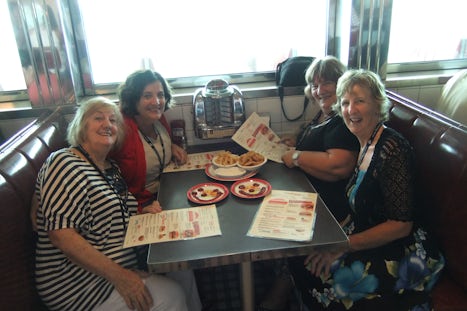 Lunch at Johnny Rockets