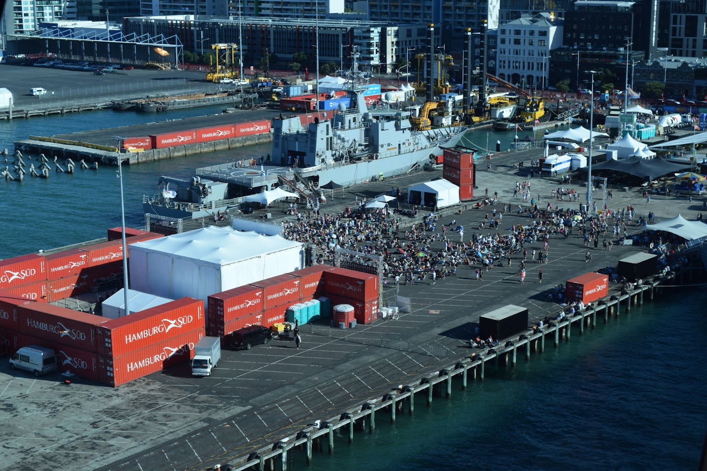 Some of the Auckland Anniversary Day activities from Diamond Princess.