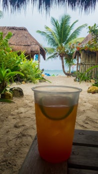 drink beachside at Maya Chan resort