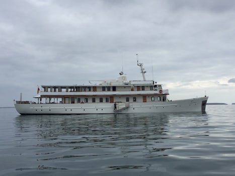 The elegant grace, 45 meters long, 16 guests and 10 crew