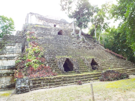 Ruins at Dzibanche at Costa Maya