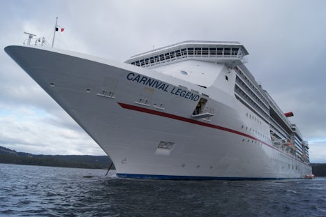 Carnival Legend docked at Port Arthur