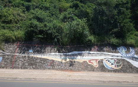 Mural in Maputo