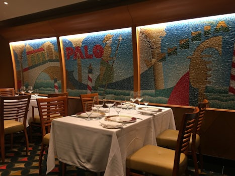 Private dining room in Palo (a busy night in Palo and several tables were s