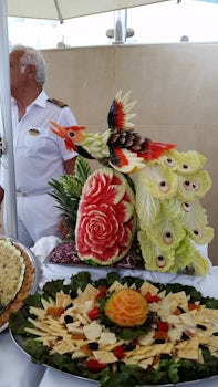 amazing food art by the chefs