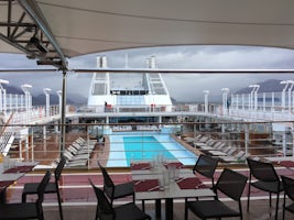 Pool deck from deck 11