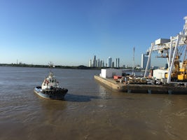 Docking in Buenos Aires