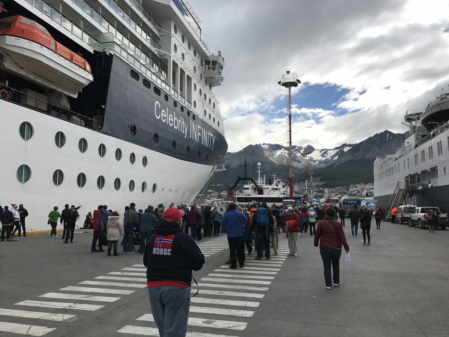 Ship in Ushuaia ( arrived too late for tour)