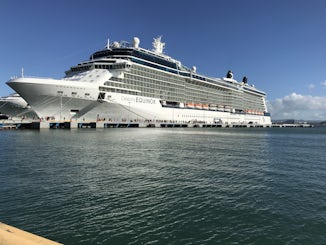 Equinox docked in San Juan