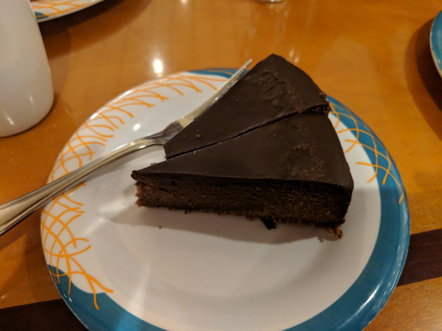 Gluten free special for me! Ask and you shall receive. The windjammer chef gave me my very own cheesecake every night. And my son only eats pizza guess what he got? Pizza