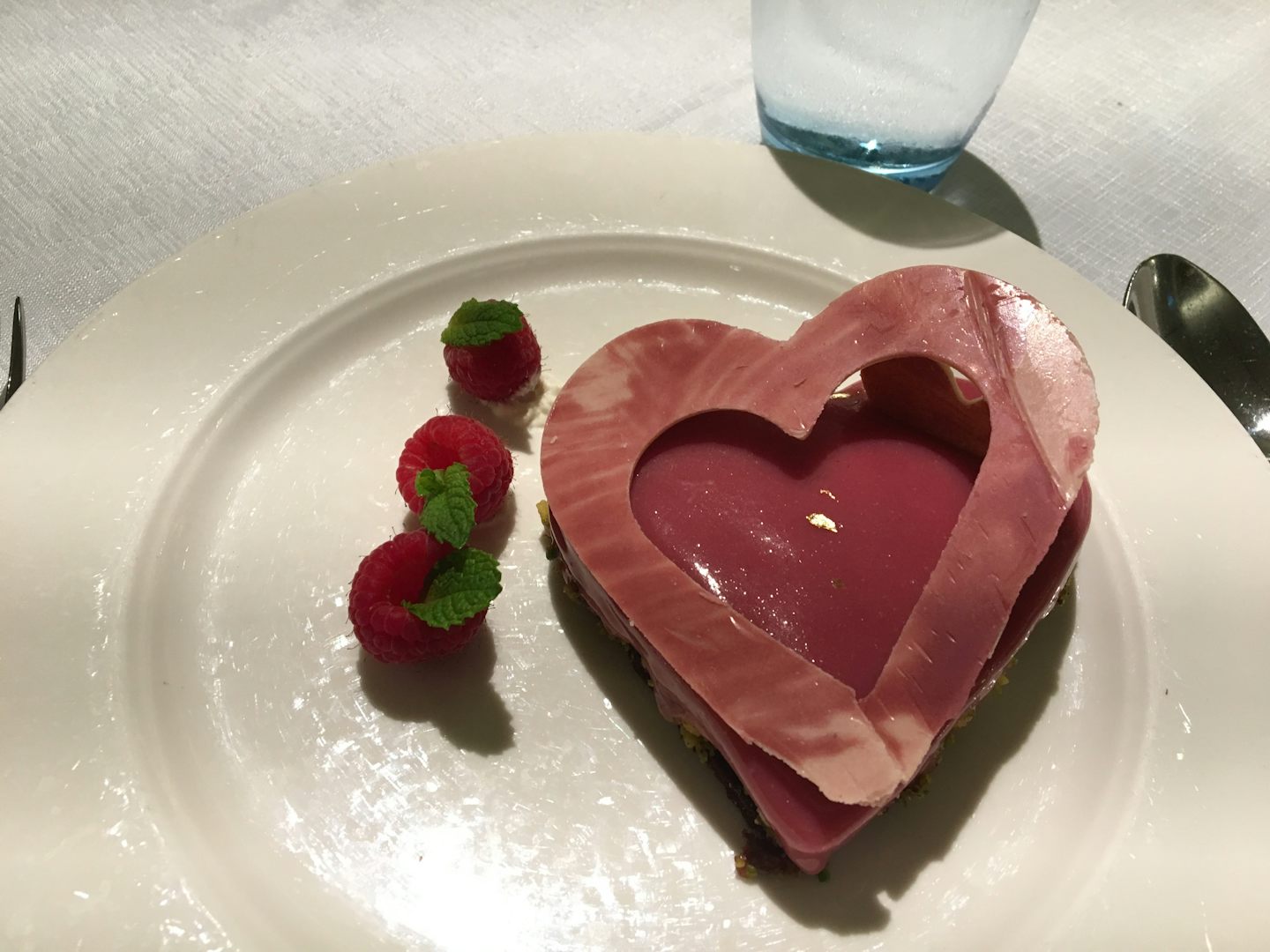Awesome Valentines Day dessert! Thanks for ALL the amazing food, Viking chefs!