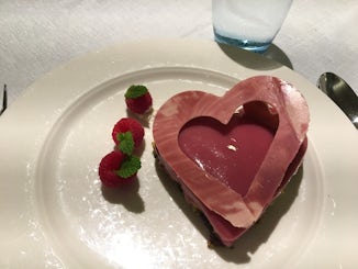 Awesome Valentines Day dessert! Thanks for ALL the amazing food, Viking chefs!