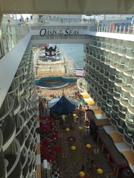 The boardwalk was such a great touch on this ship. Not just for kids it had shops, food, a few bars and the aqua show.