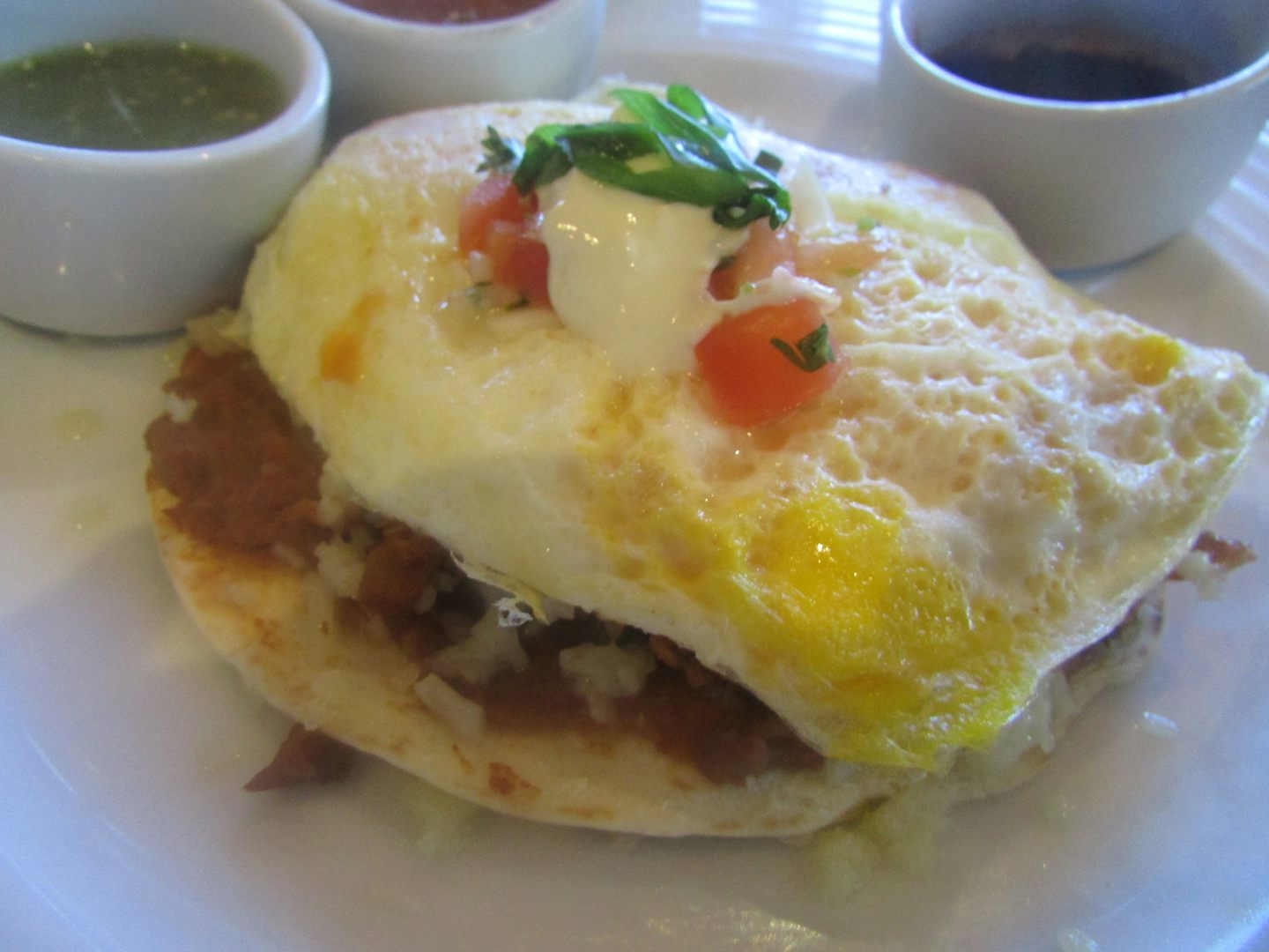 Huevos Ranchero (Posh Restaurant-Brunch)