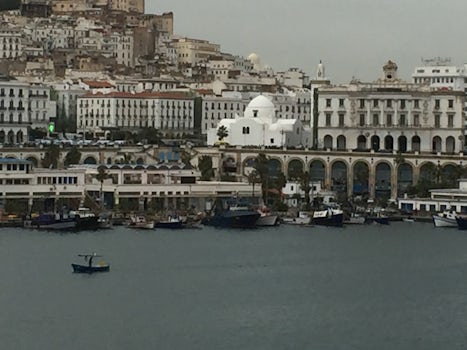 Algiers  Port, Main Street, and Mosque