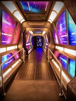 Entrance to Galaxy Pavilion - high end tech game arcade