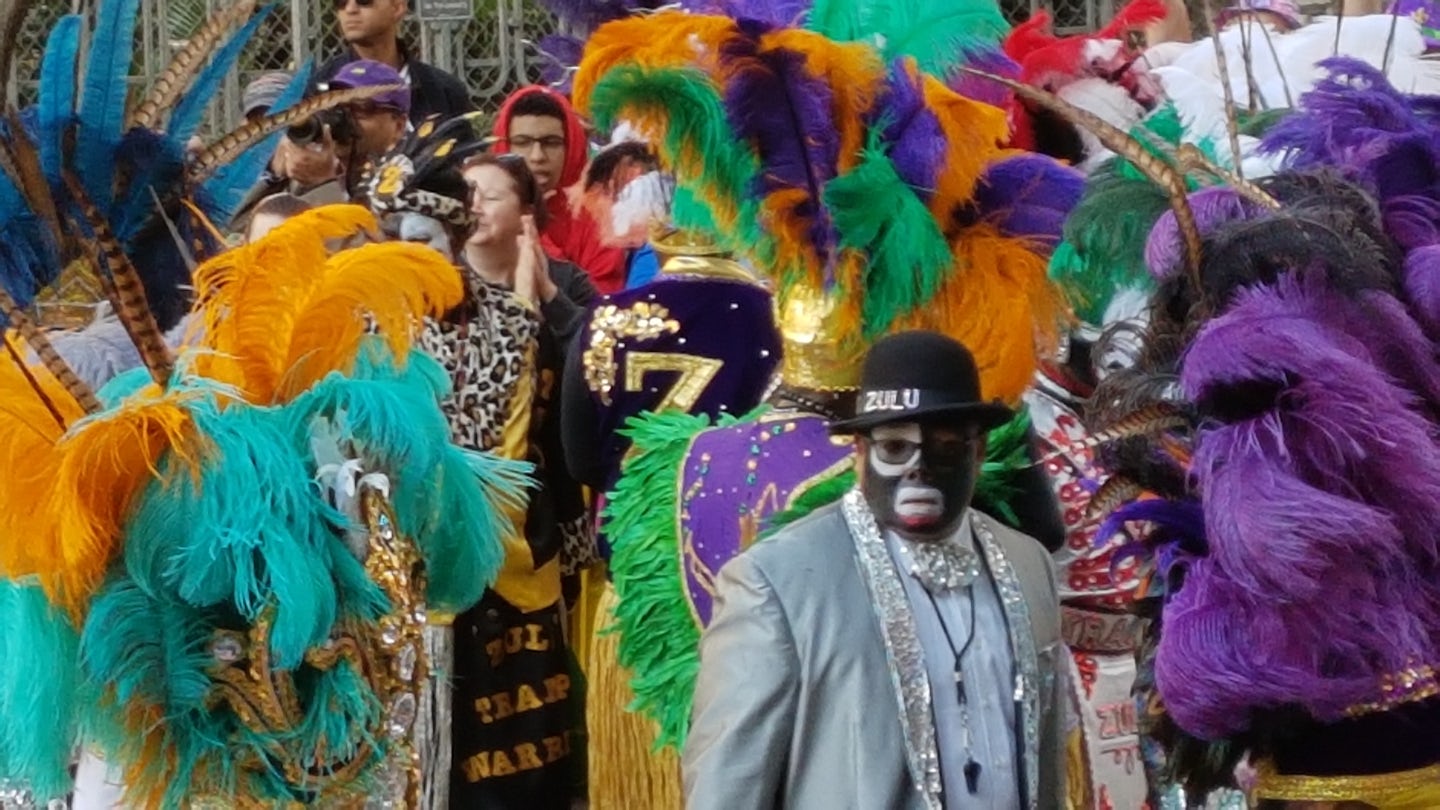 Zulu Parade on Mardi Gras.