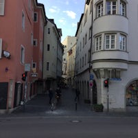 Regensburg, Germany on our morning walking tour.