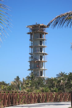 Zip Line Tower at Great Stirrup Cay