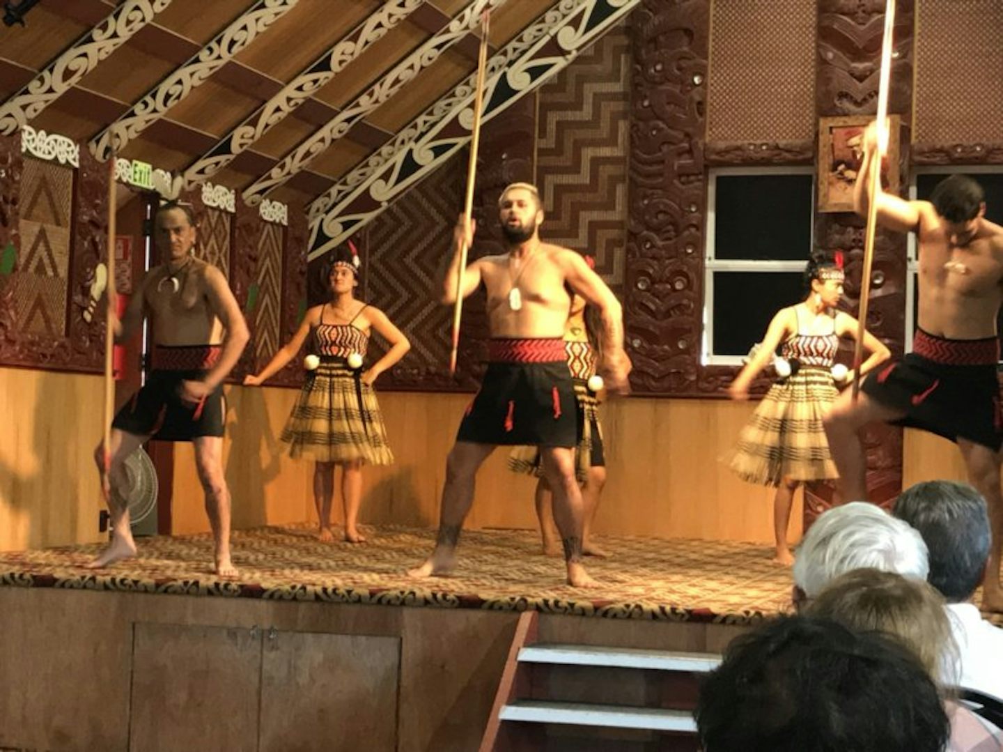 Maori Tribal show.  Tamaki Tribe, Tauranga, NZ