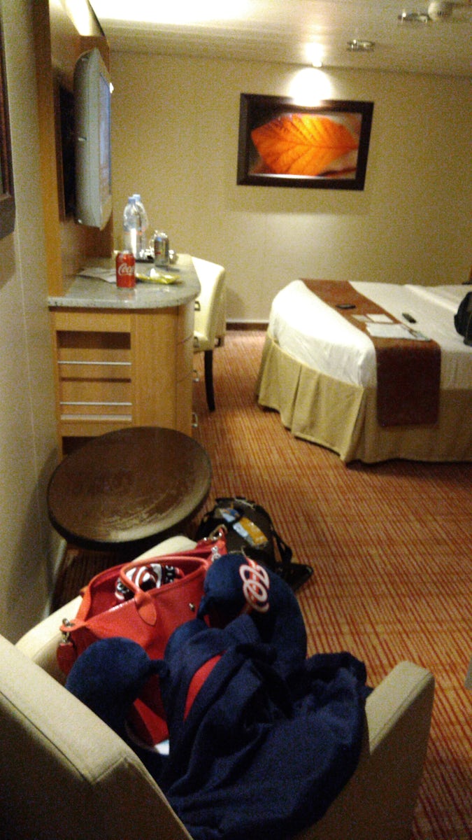 Just got our luggage...our room for 6 nights