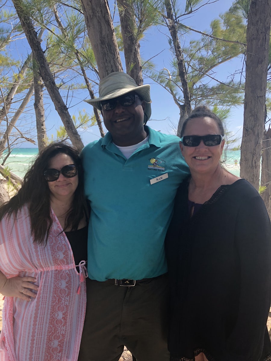 Our guide Sam ❤️❤️❤️ I can not say enough good things about Sam!  Extremely knowledgeable, great personality, never in a rush! He sincerely wants you to take your time and enjoy it all. I found myself missing him for the rest of our cruise!