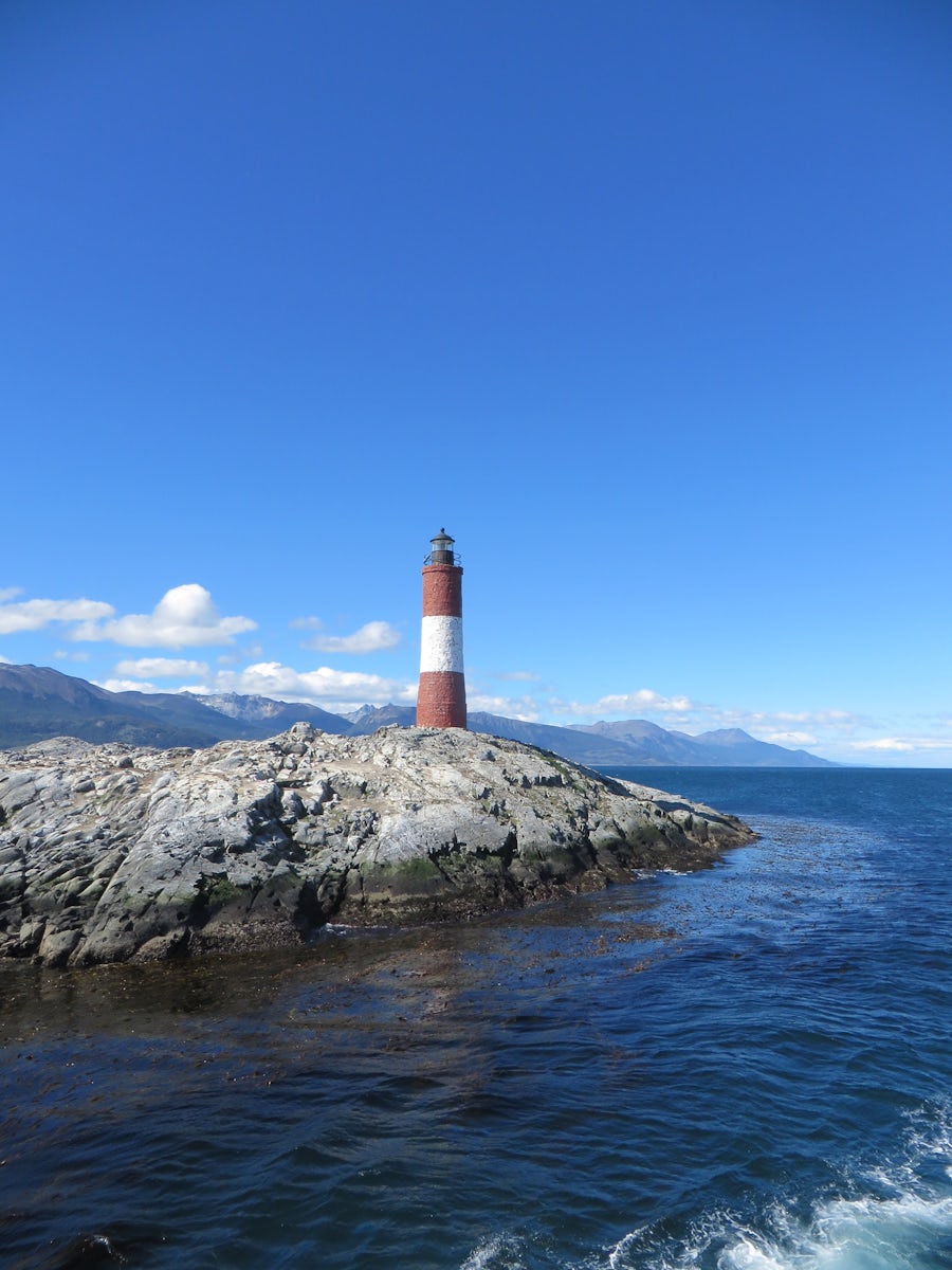 Lighthouse st end of the world Ushuaia